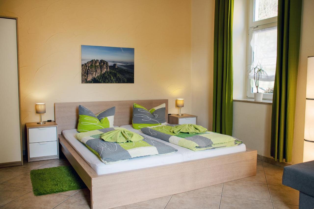 Apartamento Haus Wettin Bad Schandau Exterior foto